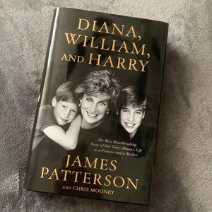 Diana, William and Harry Hardcover Book